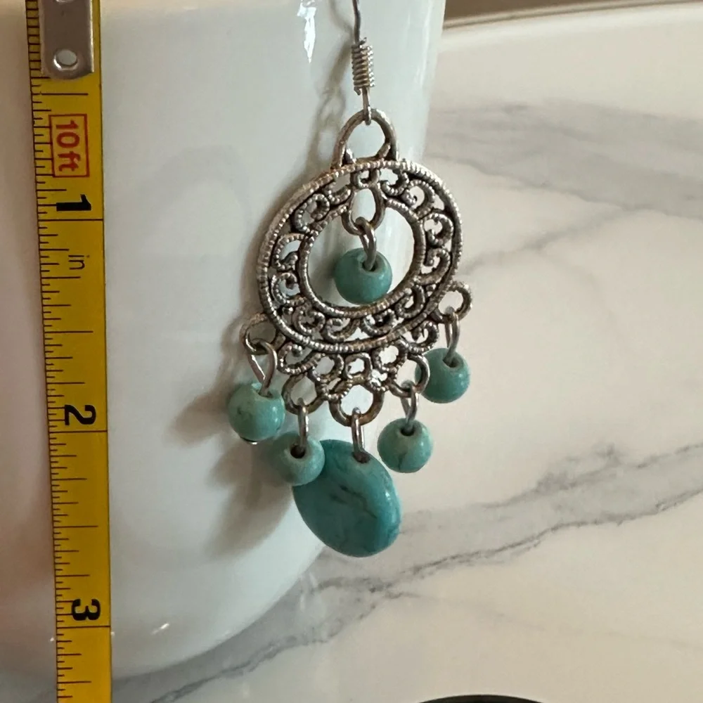 Moroccan Berber Designed Earrings - Picture 5 of 6